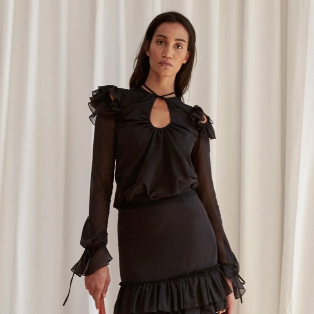Rosie assoulin organza top